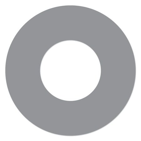 Ergomat Xtreme 9in Donut- 6in Center Grey, 6PK DSX-Donut9-GY-KIT